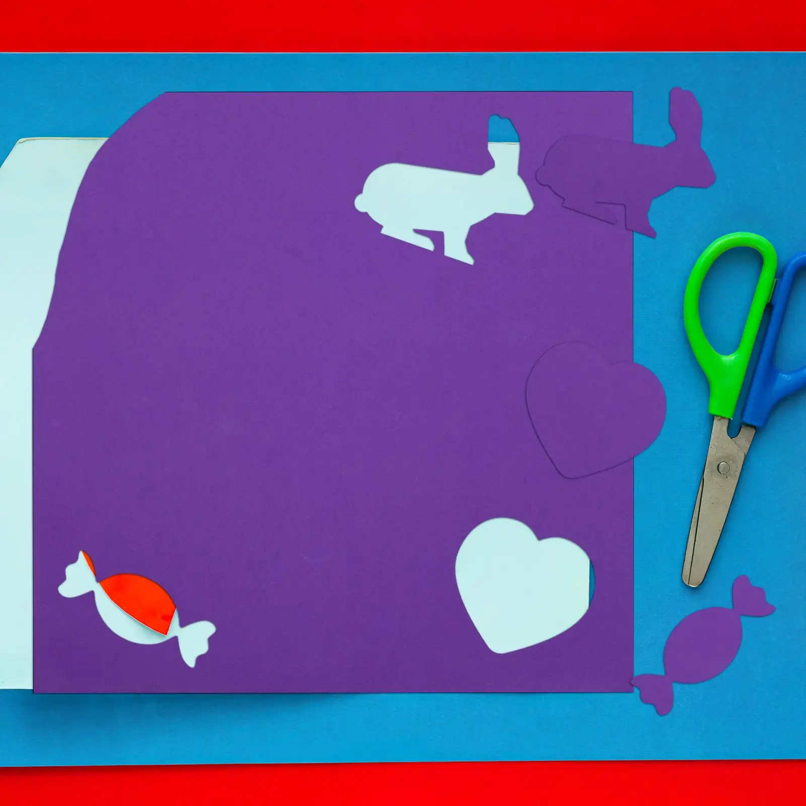 10 個マルチカラー EVA フォーム紙明るい色簡単カットはさみ柔軟なシート DIY クラフト学校プロジェクト装飾アイテム