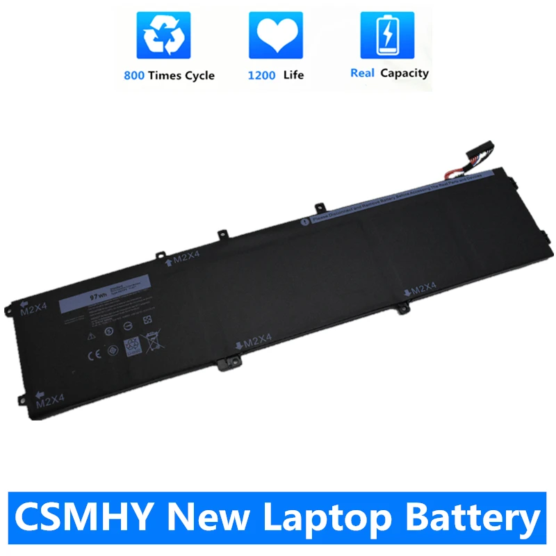 

CSMHY New 6GTPY H5H20 Laptop Battery For DELL XPS 15 9570 9560 7590 For DELL Precision 5520 5530 Series Notebook 11.4V 97WH