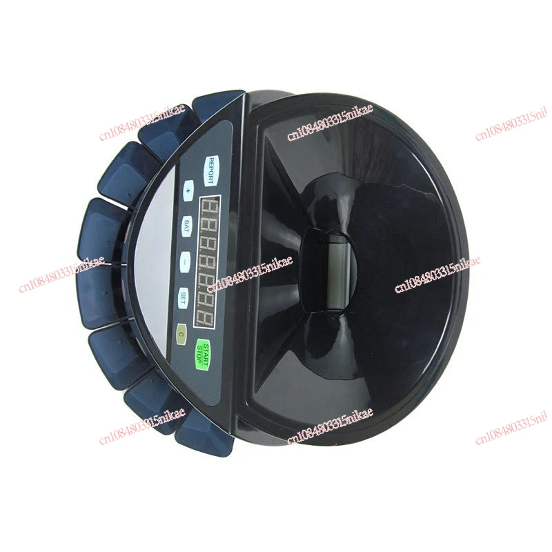 آلة العملات المعدنية XD-9002 النسخة الإنجليزية آلة عد العملات المعدنية الأوروبية والأمريكية والبرطانية آلة فرز إجمالية متعددة الجنسيات #4