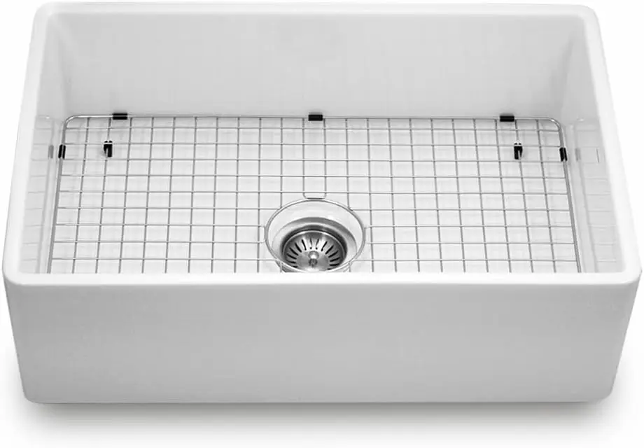 Kitchen Sink Upgrade Bundle - Platus Fireclay Series 33