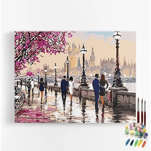 Fotoboya Sayılarla Table Painting Hobby Set 40x50 cm