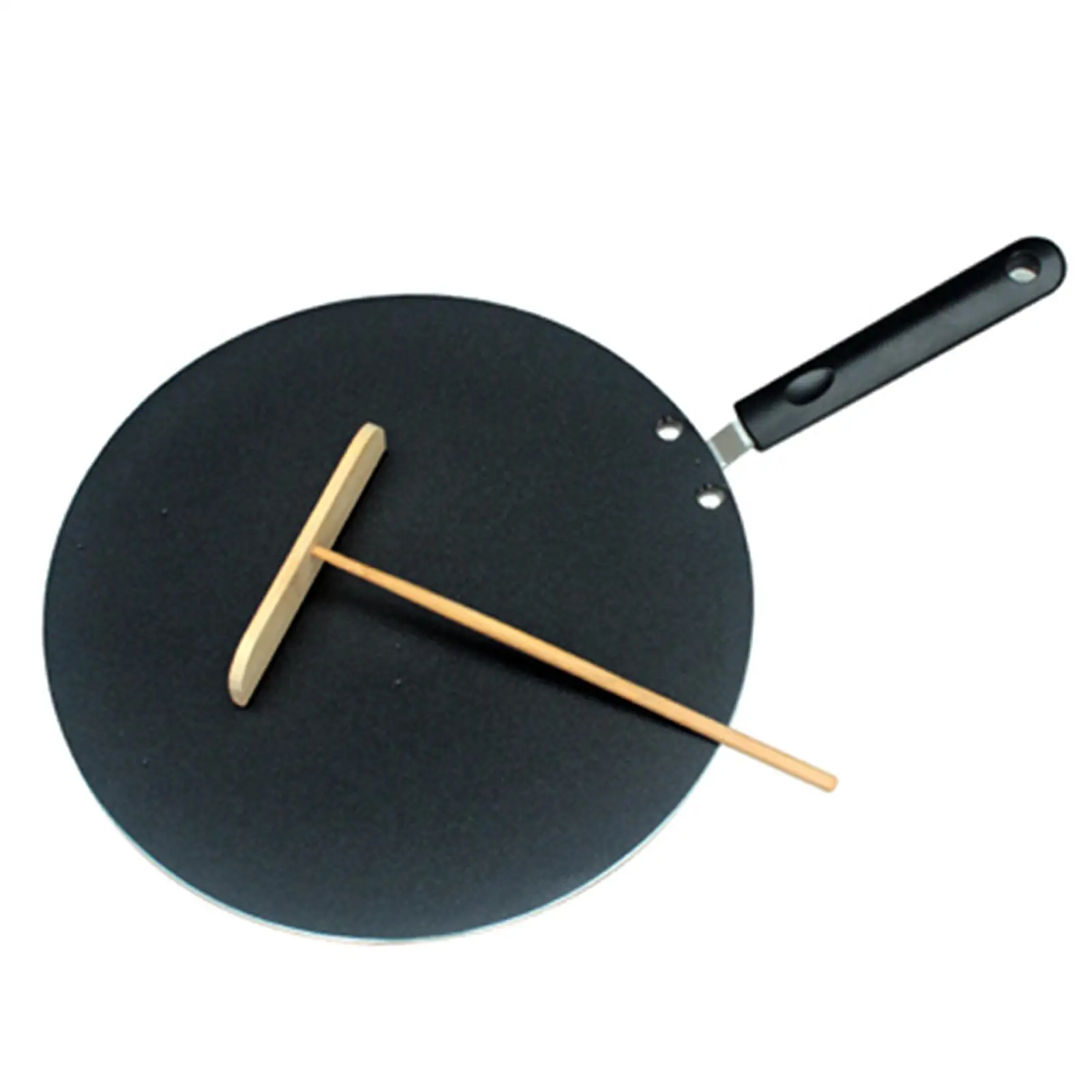 Pancake Round Griddle Nonstick Aluminum Alloy Pancake Pan Cooking Tool Hand Handle Flat Bread for Pancakes Kitchen Tool Stovetop