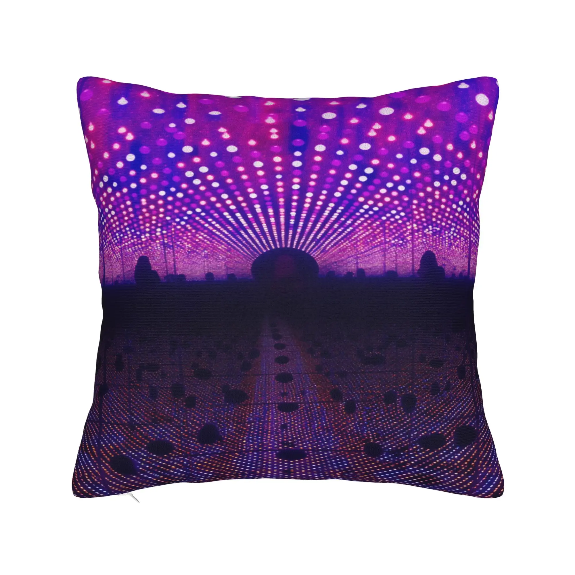 Pillow Cover Yayoi Kusama Infinity Mirror Room  Funny Pillow Case For Sofa Couch Bed Living Room Pillowcases