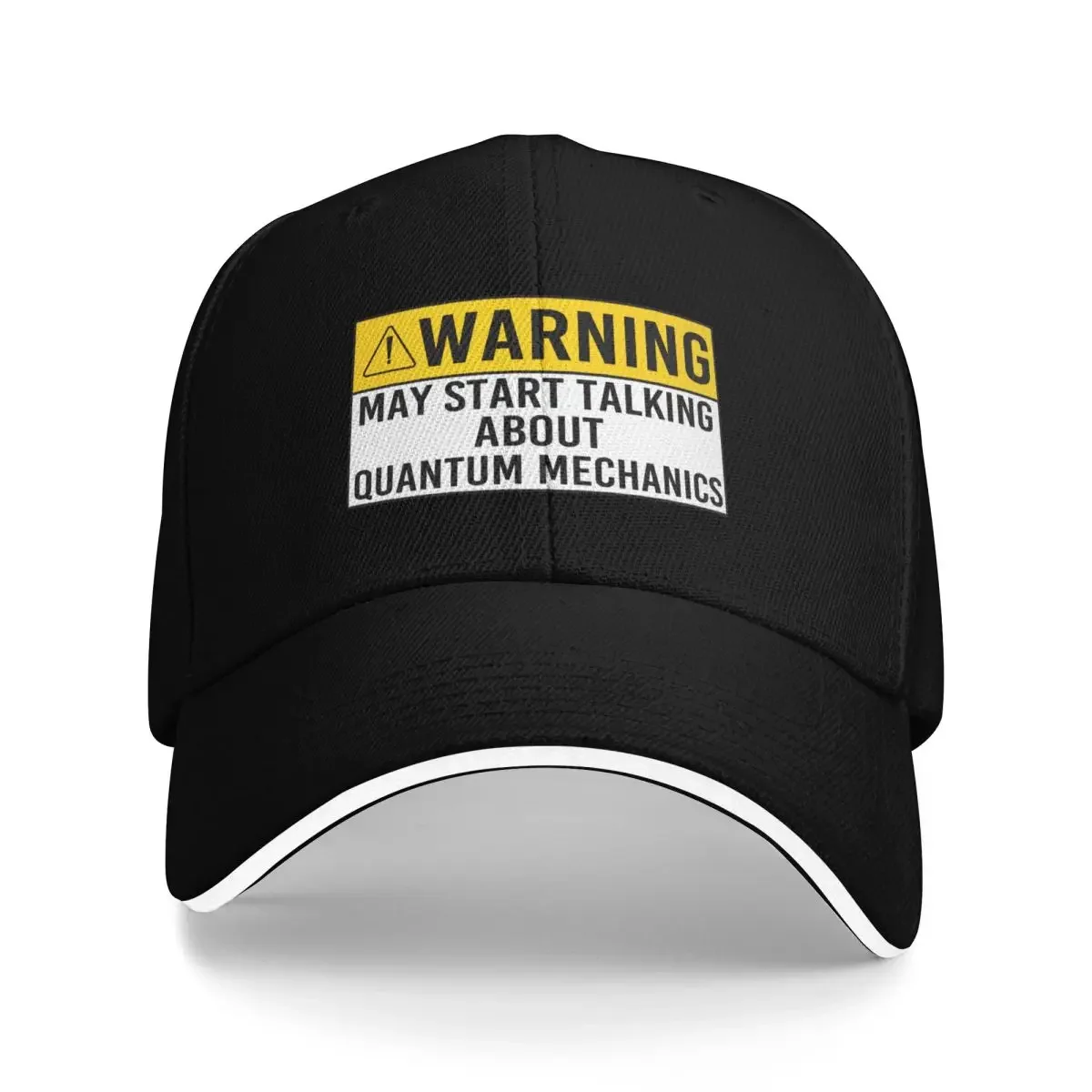 Mecânica quântica humor engraçado mecânica quântica dizendo boné de beisebol boné de luxo cosplay bobble chapéu golfe menino criança feminino
