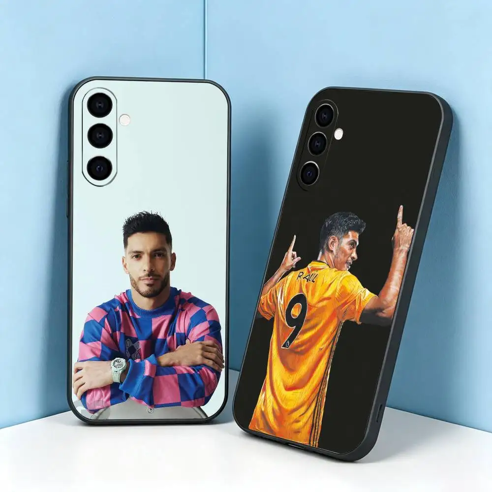 Raul Jimenez-Z Football Sports  Phone Case Black Silicone Soft For Samsung Galaxy A73,A72,A71,A70,A53,A52,A51 Gift