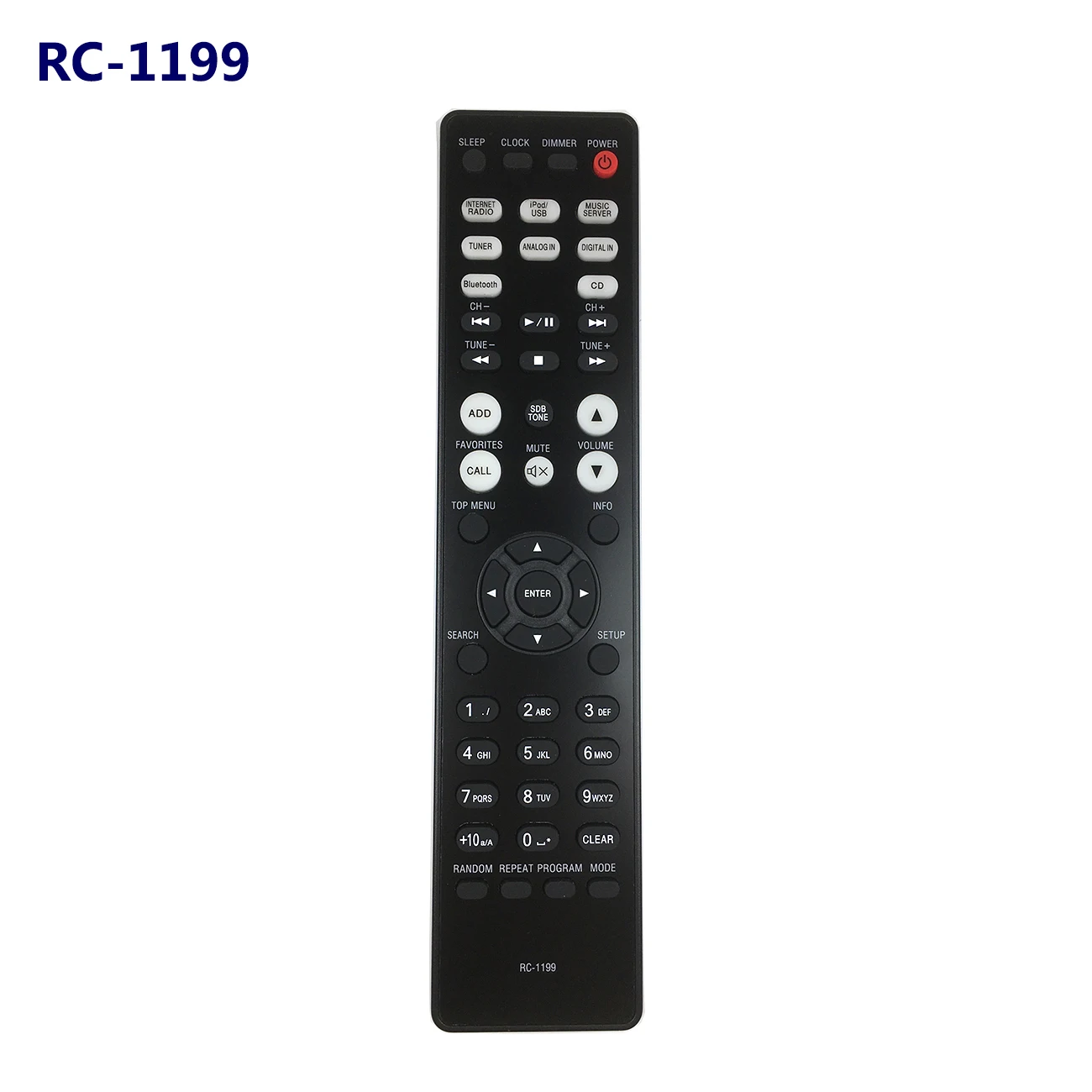 Remote Control RC-1199 For Denon AV Receiver RCD-N7 RCD-N8 RCD-N9 DRA-N5 RC-1154