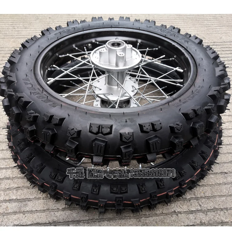 

Front 70/100-17 Rear 90/100-14 80/100-12 60/100-14 90/100-16 for 125cc SSR CRF XR70 KLX110 KX60 PW80 Off Road Pit Dirt Bike