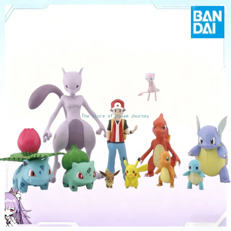 

Bandai Pokémon Scale World Kanto Region including Mew Pikachu, etc. Complete 11-piece set Children's gift Toy collection