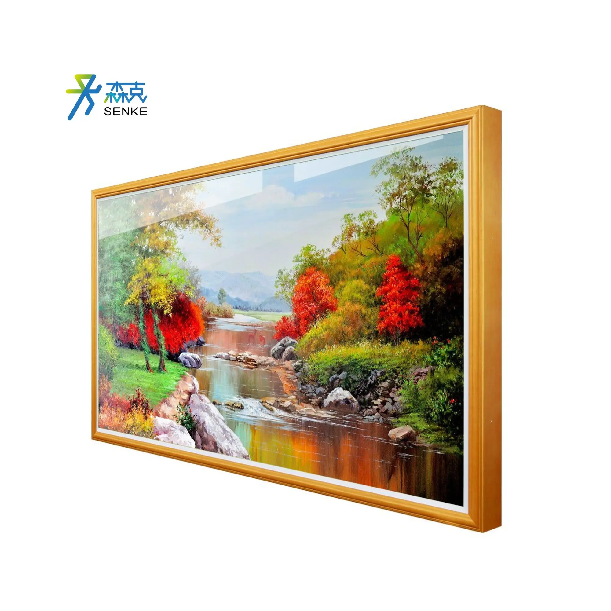 SenKe Customization Wall Mount Window Digital Signage Digital Photo Frame 60 Inch Digital Photo Frame