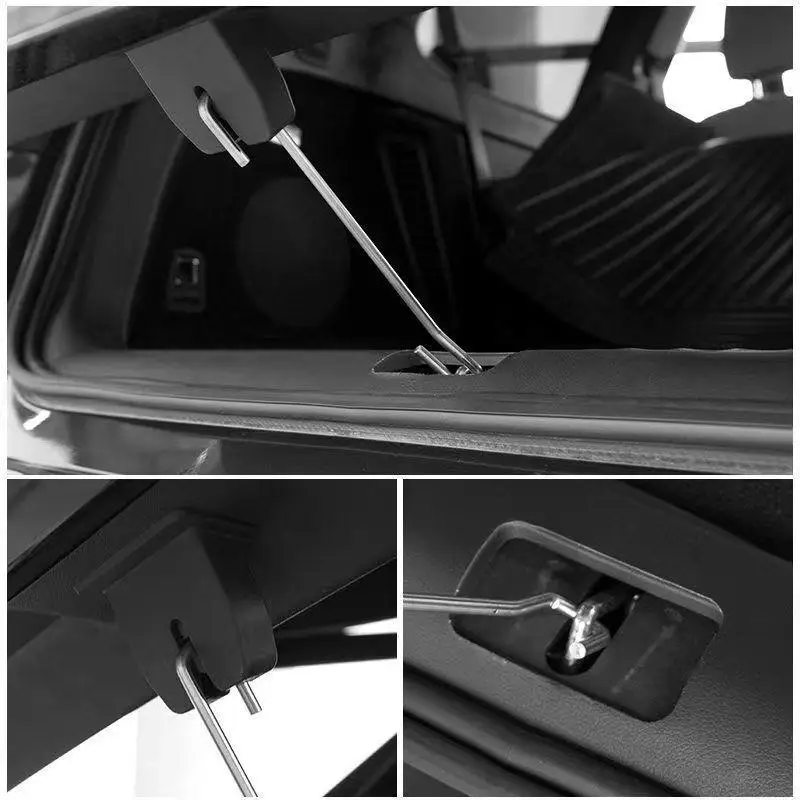 1Pc Car Trunk Door Bumper Struts Support Rod Auto Wrap Styling Tinting Cleaning Aid Tool Install Hook for Polish Film Repair