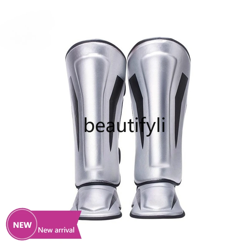 

Muay Thai Sanda shin guards with instep, combat combat shin guards, boxing training protective gear, leg boards