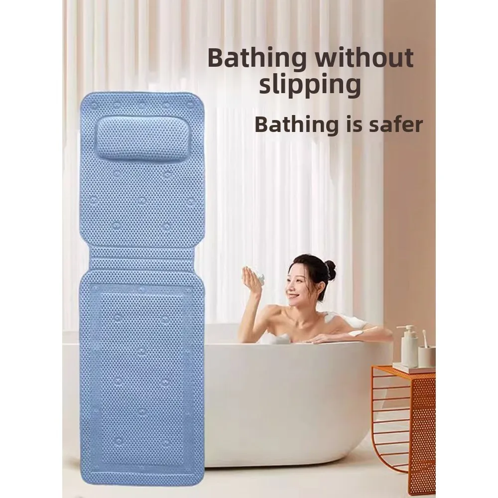 

Противоскользящая силиконовая подушка для ванной комнаты для пожилых людей и детей, коврик для купания, современный стиль, для домашнего использования, с геометрическим узором