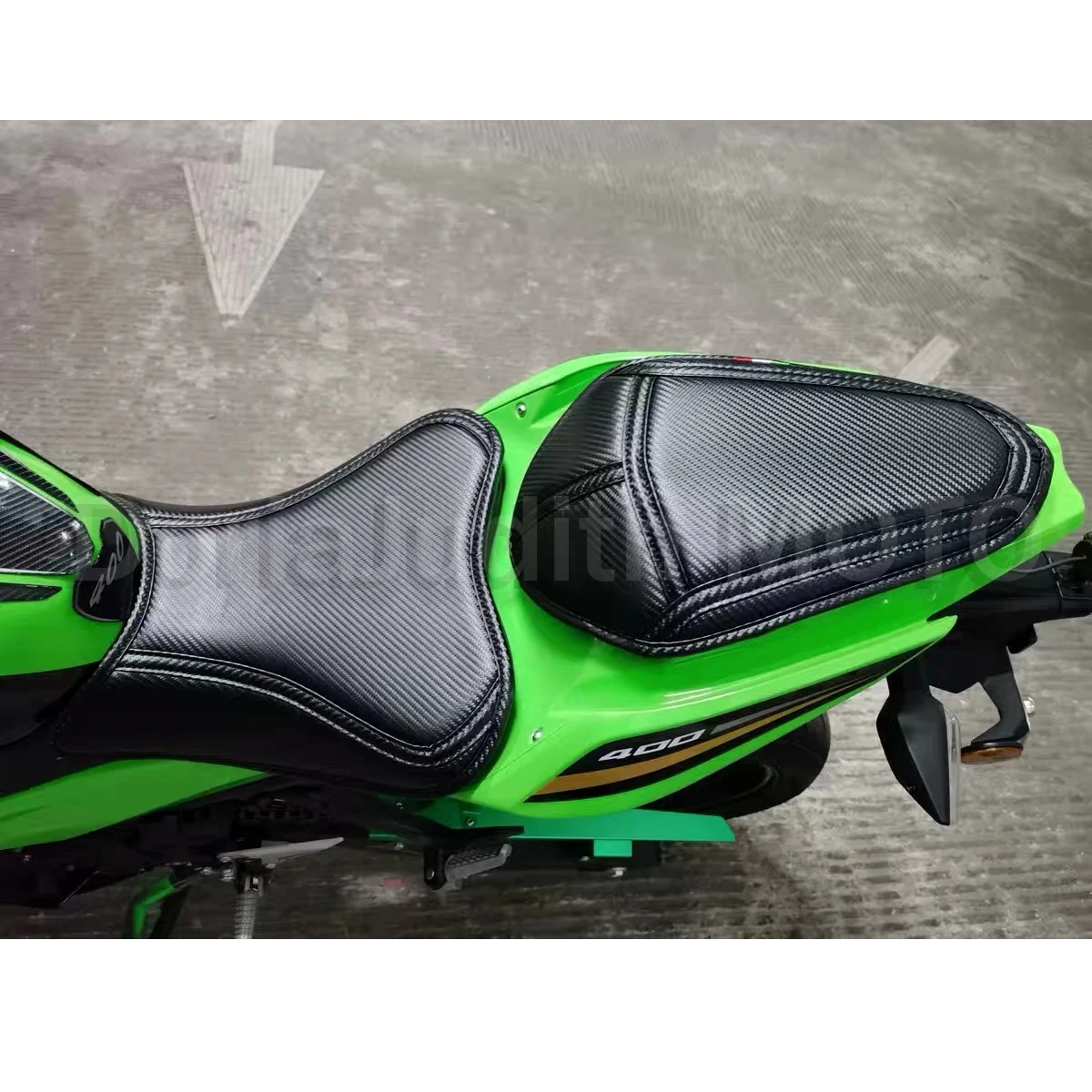 

Backrest Custom Cushion Soft Seat Cover Thickening waterproof and softening non-slip FOR KAWASAKI NINJA400 Z400 Z250 NINJA 400