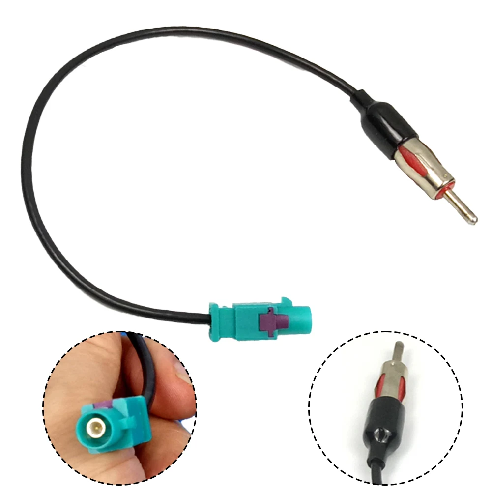 0 0 0 00 0  1pcs Car Stereo FM / AM Radio Antenna Adapter Cable Replace For Chrysler For Dodge For Jeep Antenna Adapter Cable