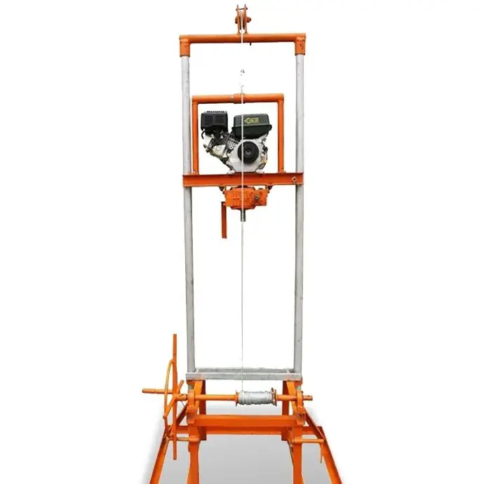 

Customized Lightweight Mini Water Well Drilling Rig 80m Petrol Diesel Portable Small Borehole Drilling Rig