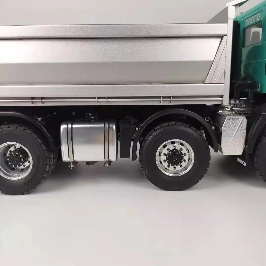 1/14 Simulazione Urea Carro Armato Camion Fango Testa Veicolo di Ingegneria Roll On/Roll Off Veicolo Per Tamiya Iveco Rc Camion Accessori