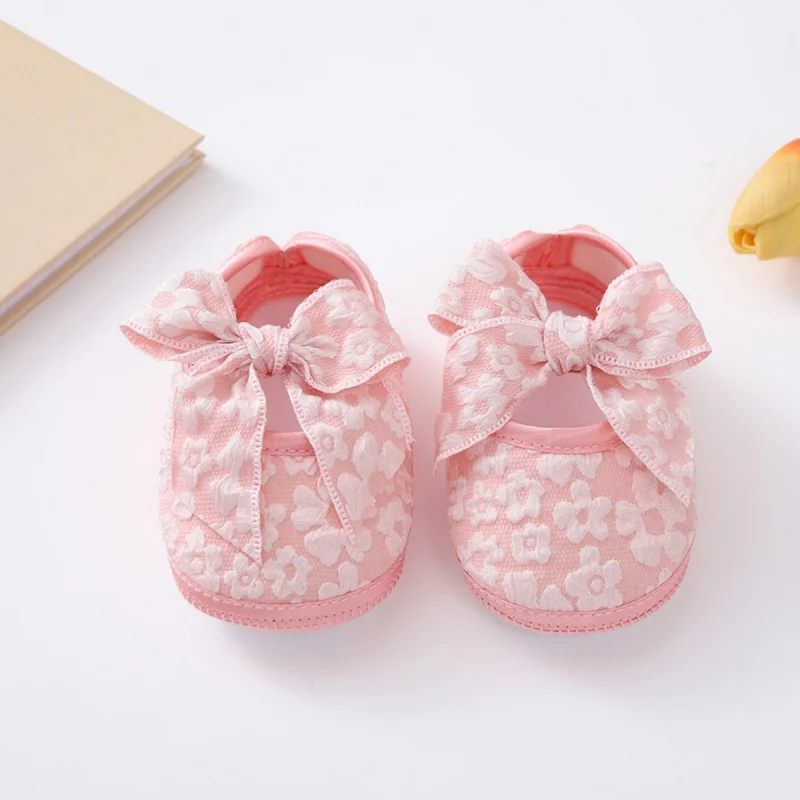 Baby Girl Princess Shoes Summer Newborn First Walkers Non-slip Boys Girls Soft Sole Shoes Toddler Infant Princess Shoes 0-12M