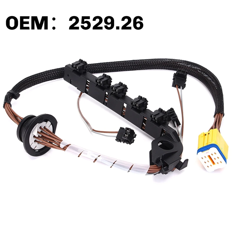 New AL4 DPO Auto Transmission Hydraulic Interface Wiring Harness 2529.26 252926 For Citroen Peugeot Renault