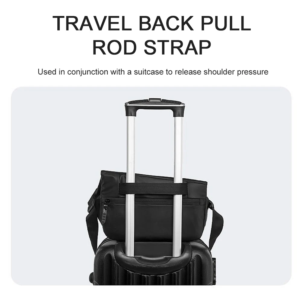 Multipurpose Anti-Theft Crossbody Bags For Men Fashion  Sling Chest Shoulder Bag Backpack for Travel Cycling Casual Daypack Work