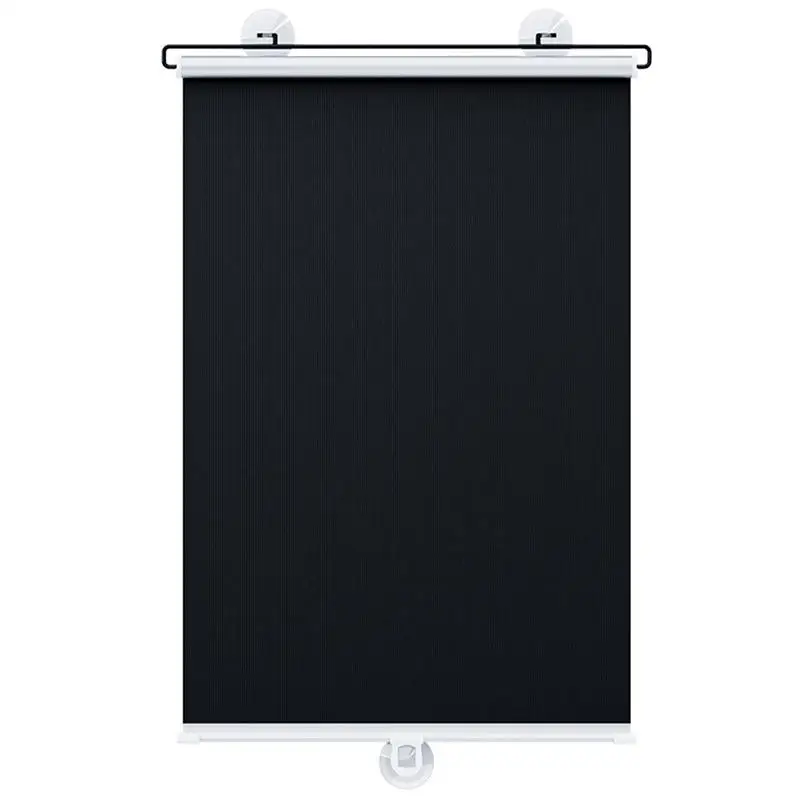 ظلة الأسطوانة الستار شفط كأس الستار الشمس الظل الستار للسيارة قابلة للتطوير ظلة شبكة صافي نافذة فيلم حماية الخصوصية #5