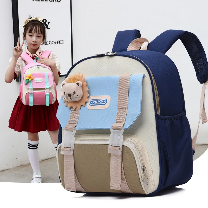 

Kids Backpacks, Cute Lightweight Water Resistant Elementary Kindergarten Bookbags for Boys and Girls Double Shoulder School Bag