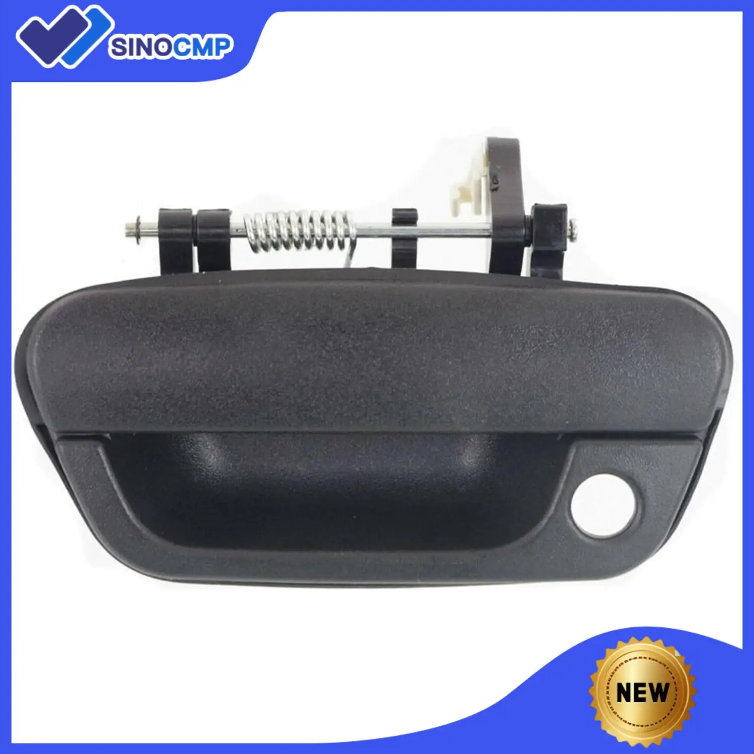 

Black Front Left Outside Door Handle With Keyhole 95964943 for Chevrolet Spark 2011-2015 & Beat Hatchback/Sedan 2017-2020