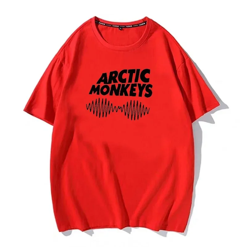 Arctic Monkeys Clothes T Shirt Male Manga Casual 2024 Y2k White Crew Neck Women T Shirt Short Sleeve Clothes Manga