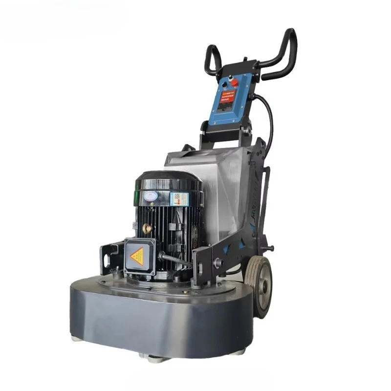 Manual Model 650 Concrete Grinder Engine 7.5kW High Efficiency Dry/Wet Grinding Construction Cured Epoxy 300kg 1