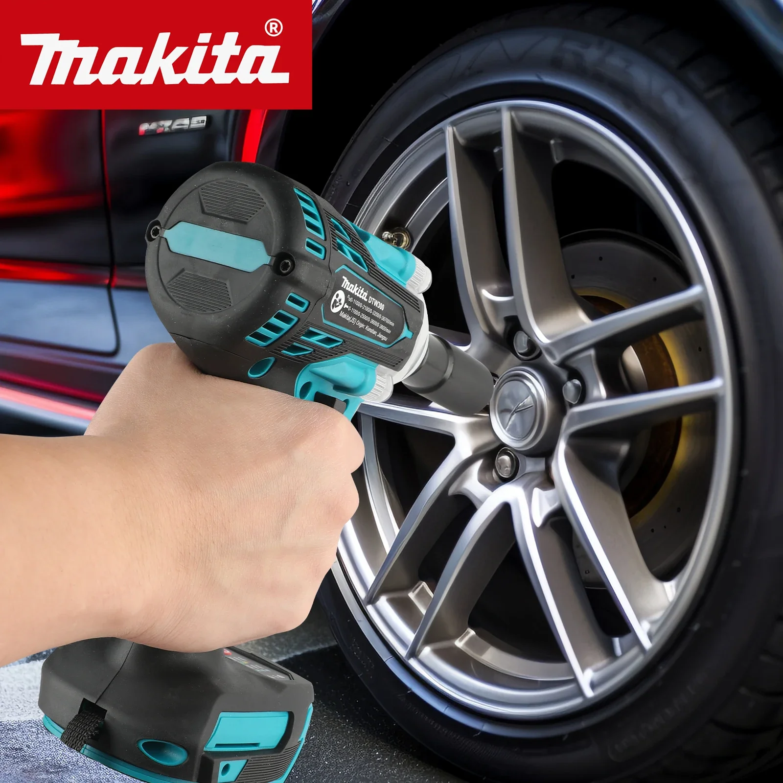 

MAKITA DTW300Z Brushless lithium battery impact wrench Electric wrench 18V bare machine without battery