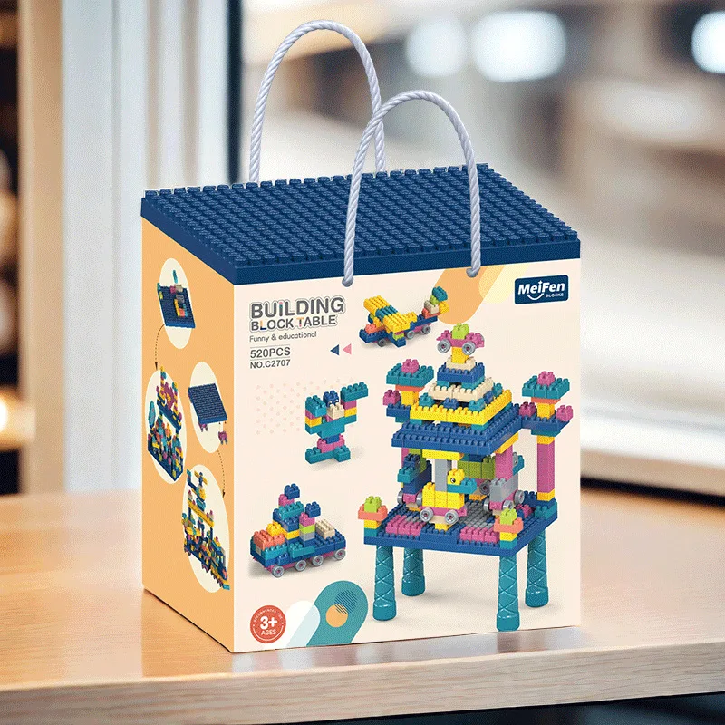 

DIY Particle Building Block Table Toy Set