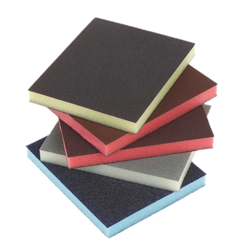 Sanding Sponge Sandpaper Abrasive Tool with Foam Sand Block 2 Pack