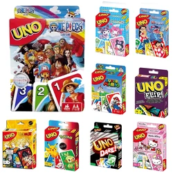 Mattel Games UNO One Piece! Card Game Multiplayer UNO Card Game Family Party Games Toys Kids Toy Playing Cards