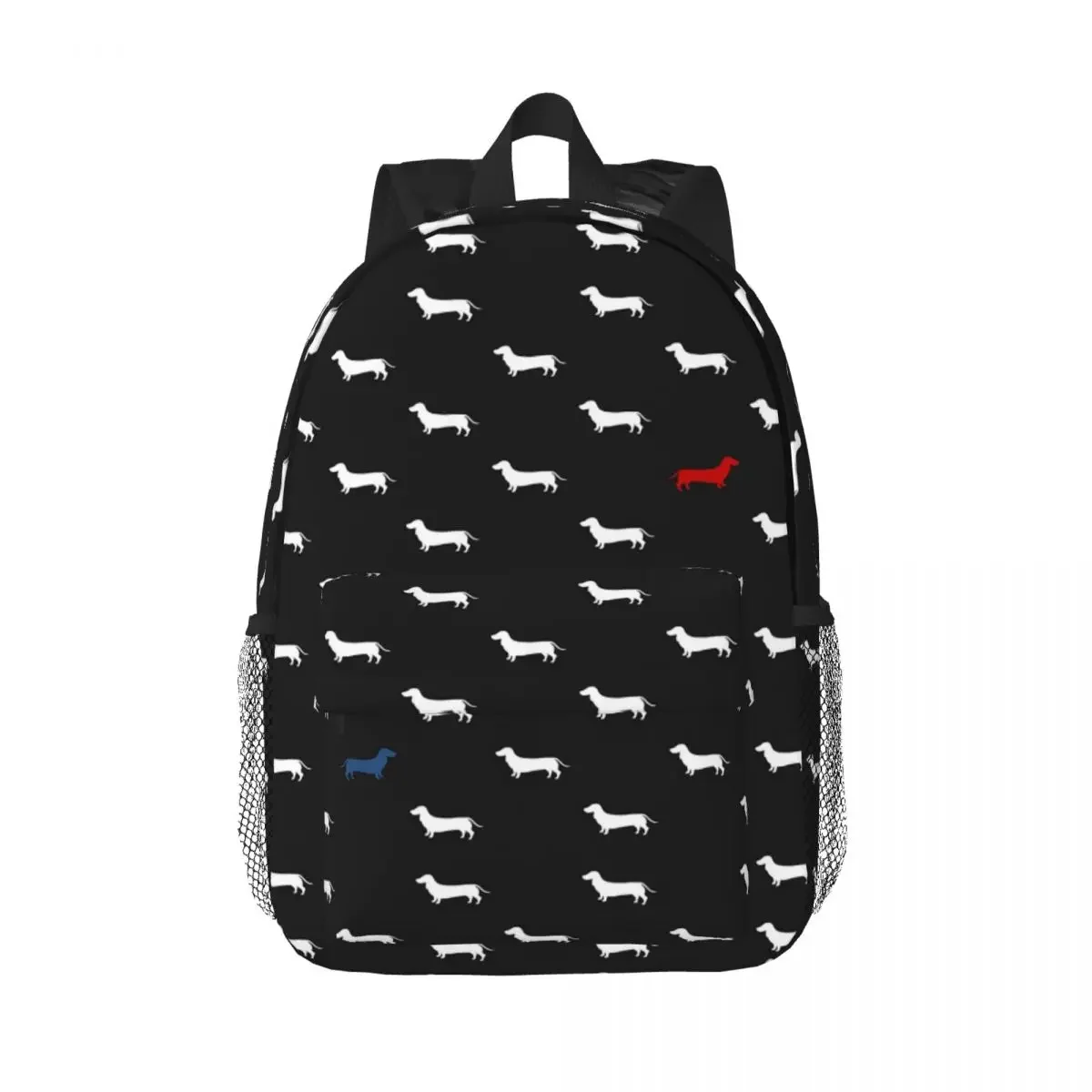 

Рюкзаки с рисунком таксы для мальчиков и девочек, сумка для книг, модные детские школьные сумки, рюкзак для ноутбука, сумка на плечо большой вместимости