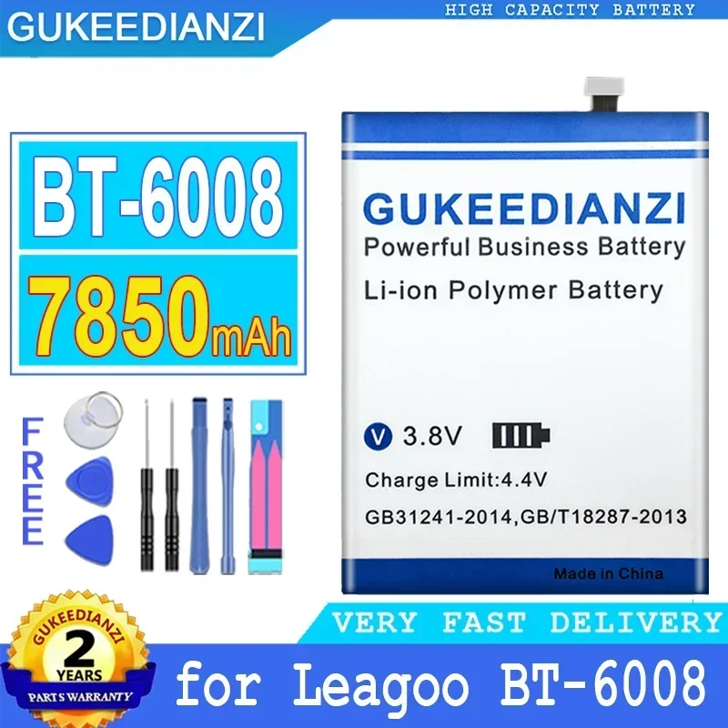 

Аккумулятор высокой емкости BL7000 7850 мАч для Leagoo BT6008