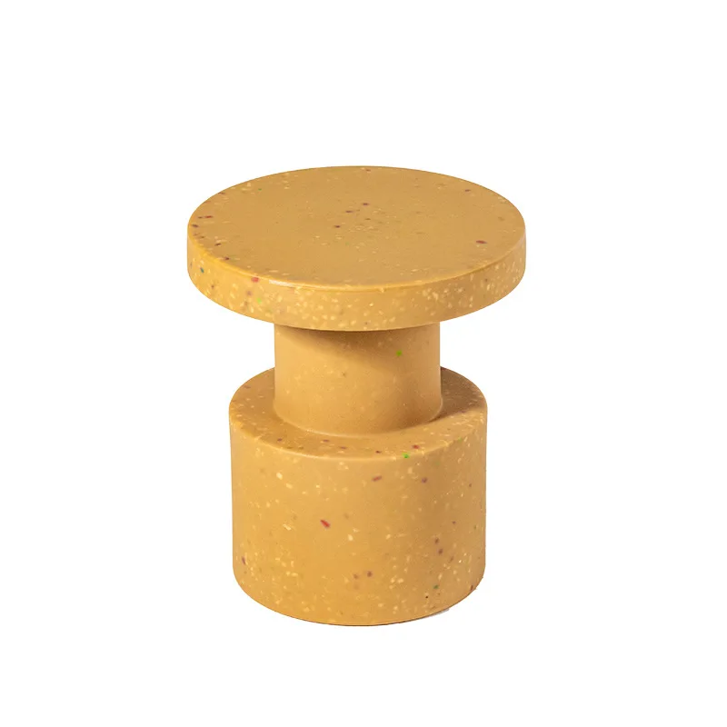 LMM Nordic creative small apartment mini small round table modern simple small coffee table round stool