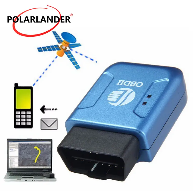 

Car GPS LBS Tracker GT02A TK110 OBDII Plug Play with 3 Months Historical Track Electronic Fence Car Anti-theft Device