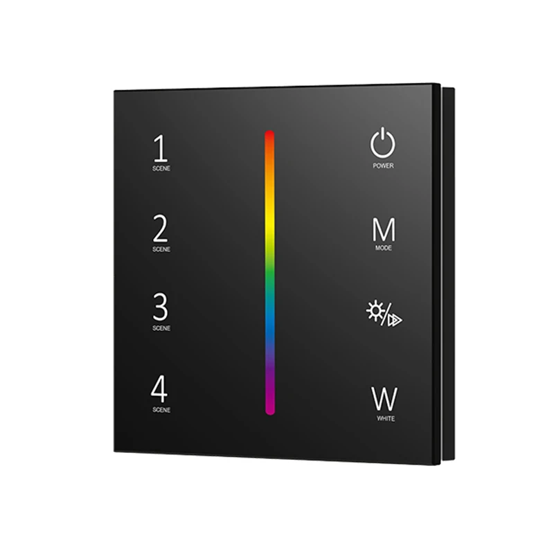 Skydance Touch Panel DMX Master Controller 4 Zones Dimming /Color Temperaure /RGB/RGBW/ RGB+CCT Dimmer For LED Strip Lights