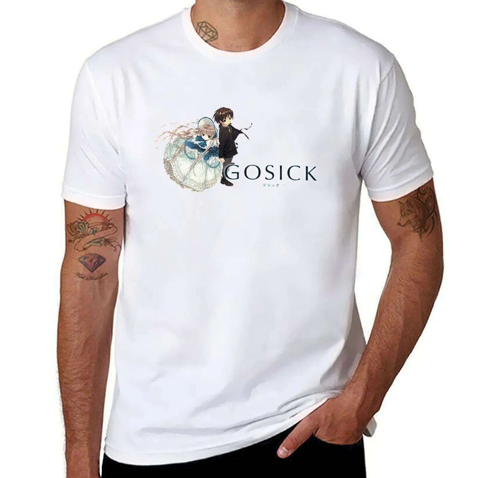 

Gosick T-Shirt t shirt men 100% cotton luxury brand t shirts with prints man t shirts graphic T-Shirt
