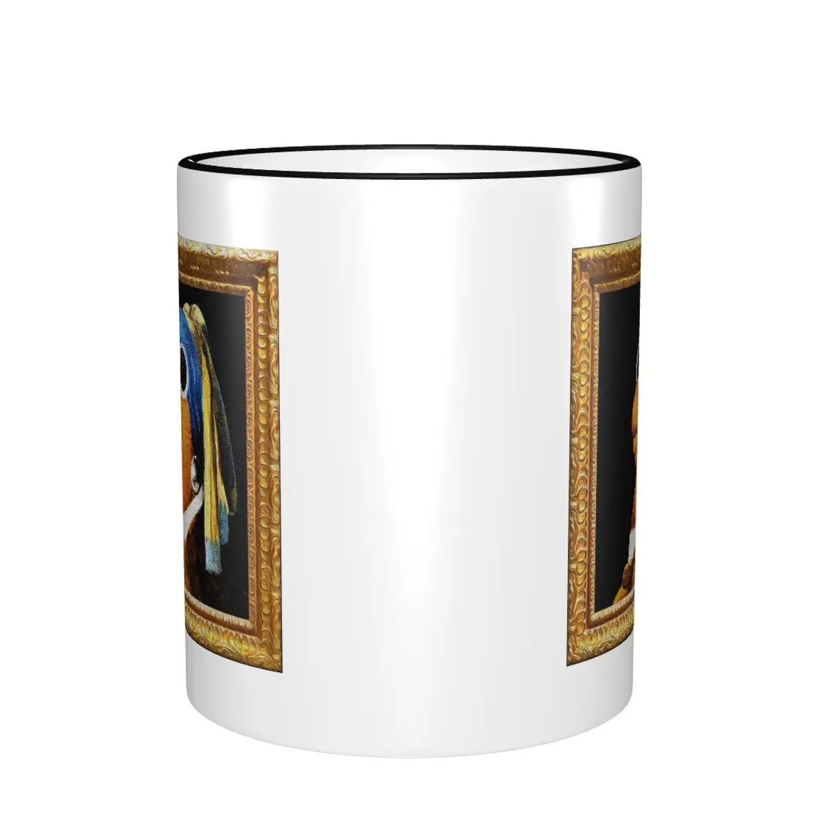 New Arrival Marcus The Worm Meme Accessories Mugs Funny Girl with a Pearl Earring Coffee Cup