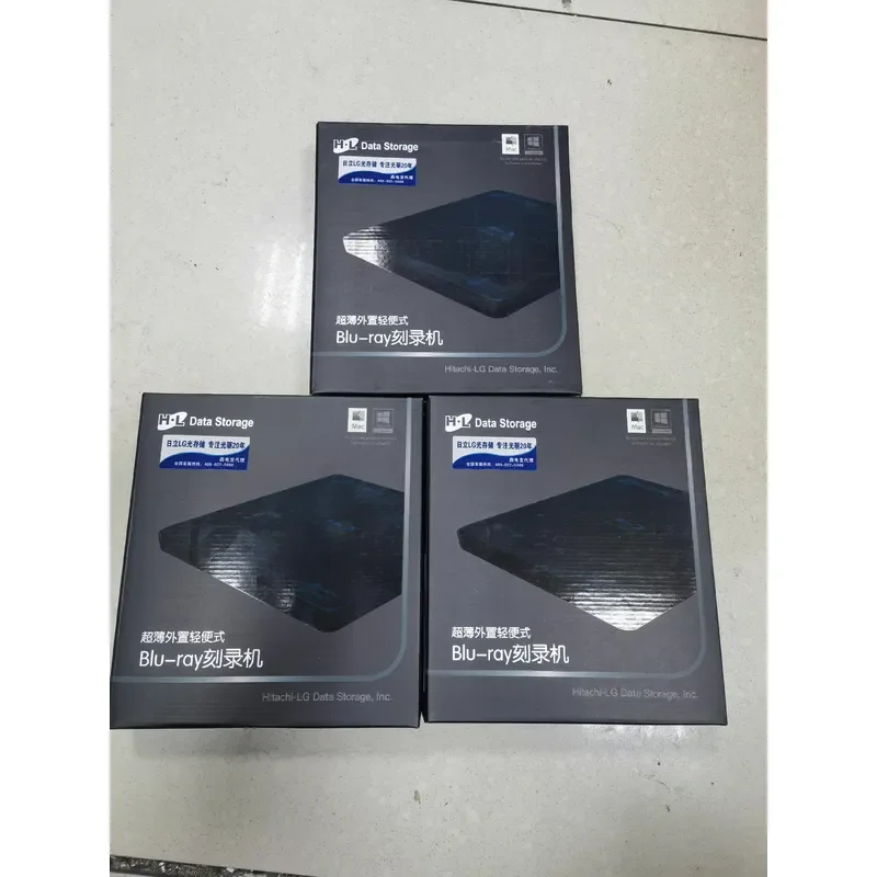 for HL Hitachi LG BP55EB40 External USB Blu-ray Burner Ultra Slim Portable DVD CD RW Drive Optical Disc Reader Writer for PC