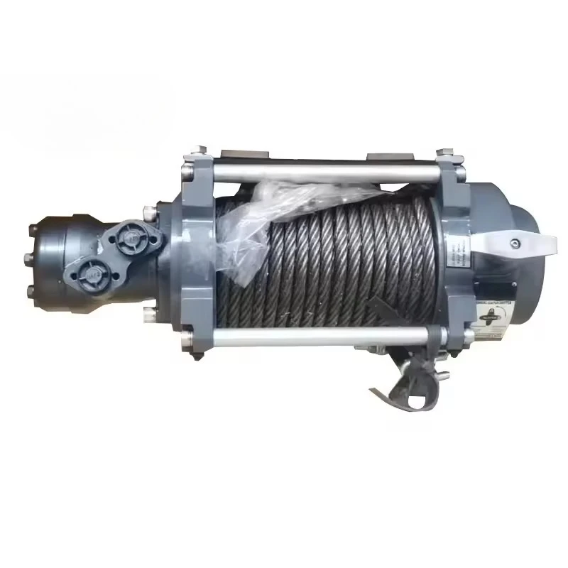 High Efficiency Single Drum Free Fall Anchor Hydraulic Winch Heavy Duty Steel Cable Marine Single Drum Winch