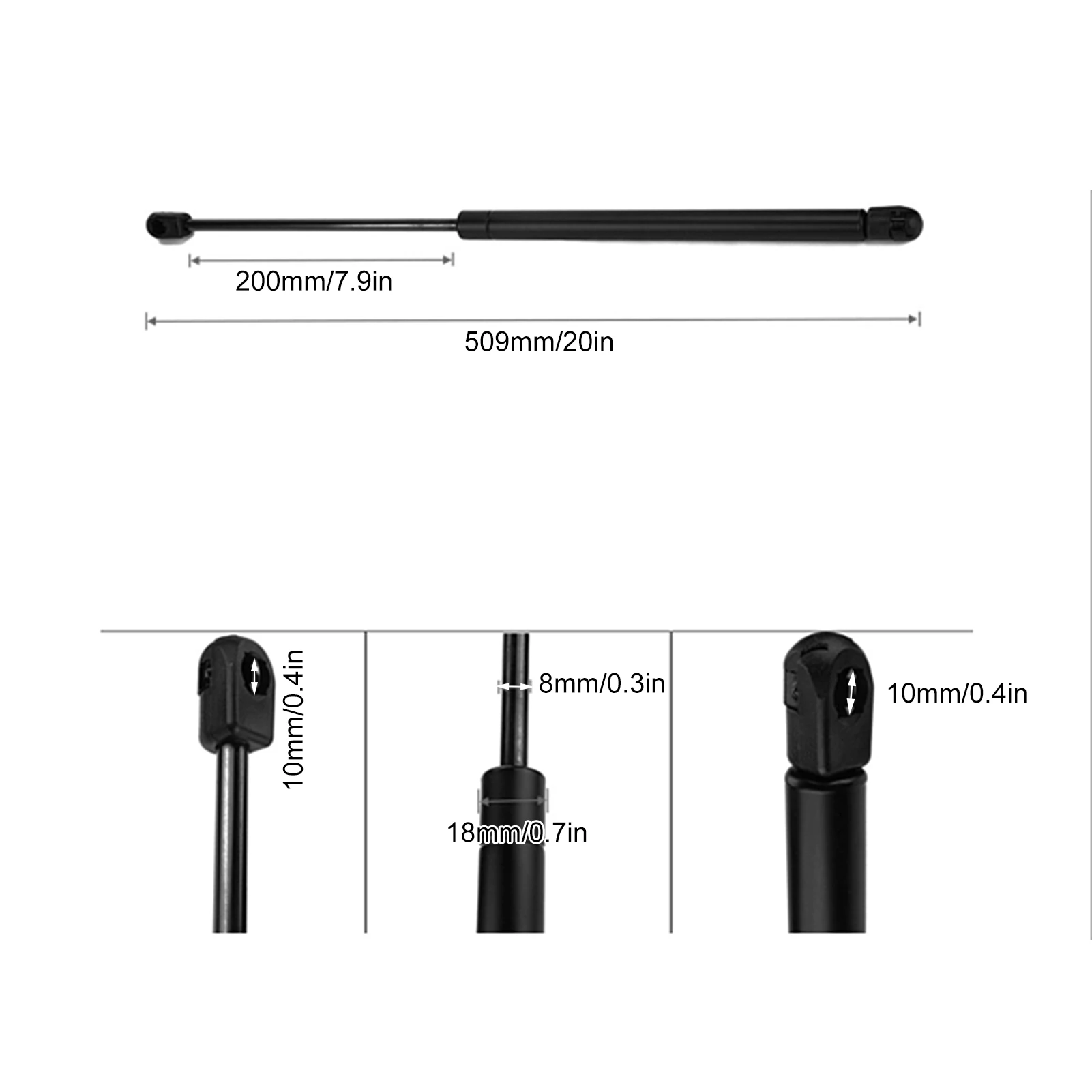 Rear Trunk Lift Support Struts Shocks Springs SG304019 F4ZZ63406A10A Fit for   1994‑2004 Trunk Lift Support