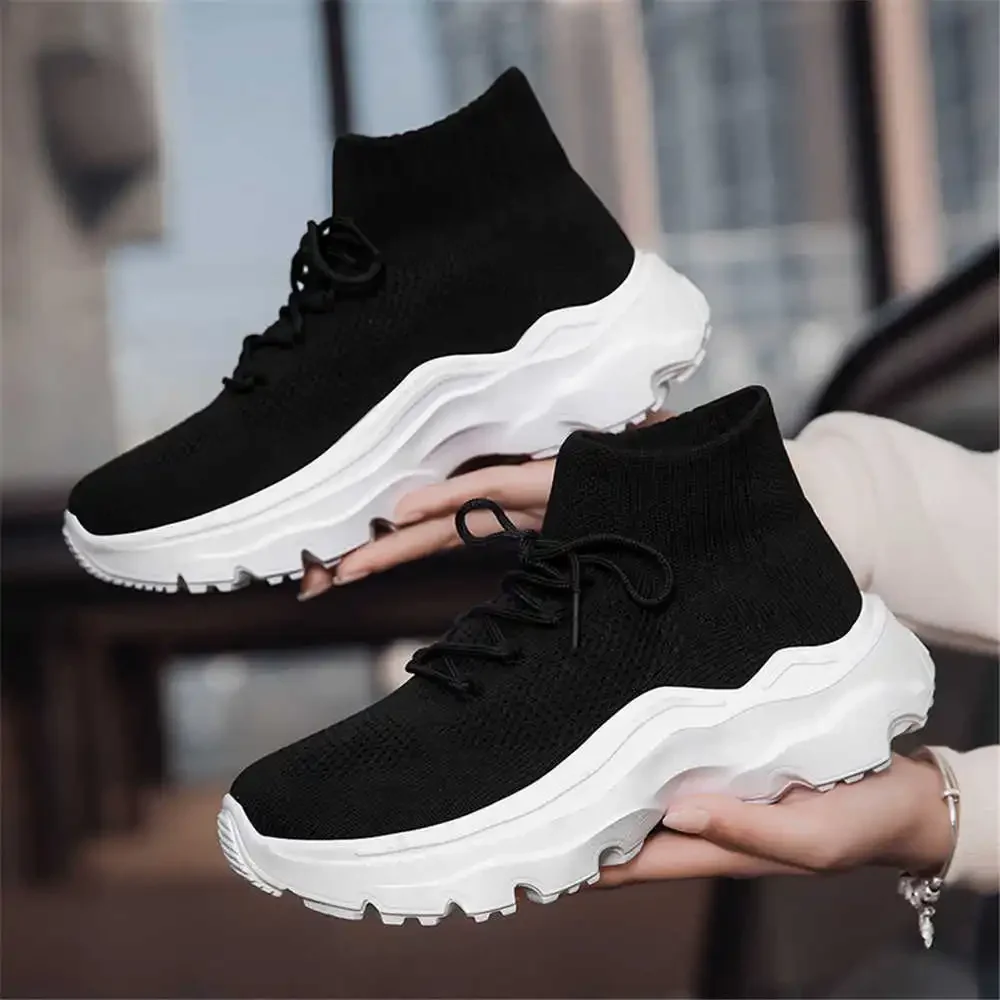 High Platform Size 38 Sports Men Shoes Walking New Sneakers For Men White Vip 2024summer Best-selling Krasovka Resale