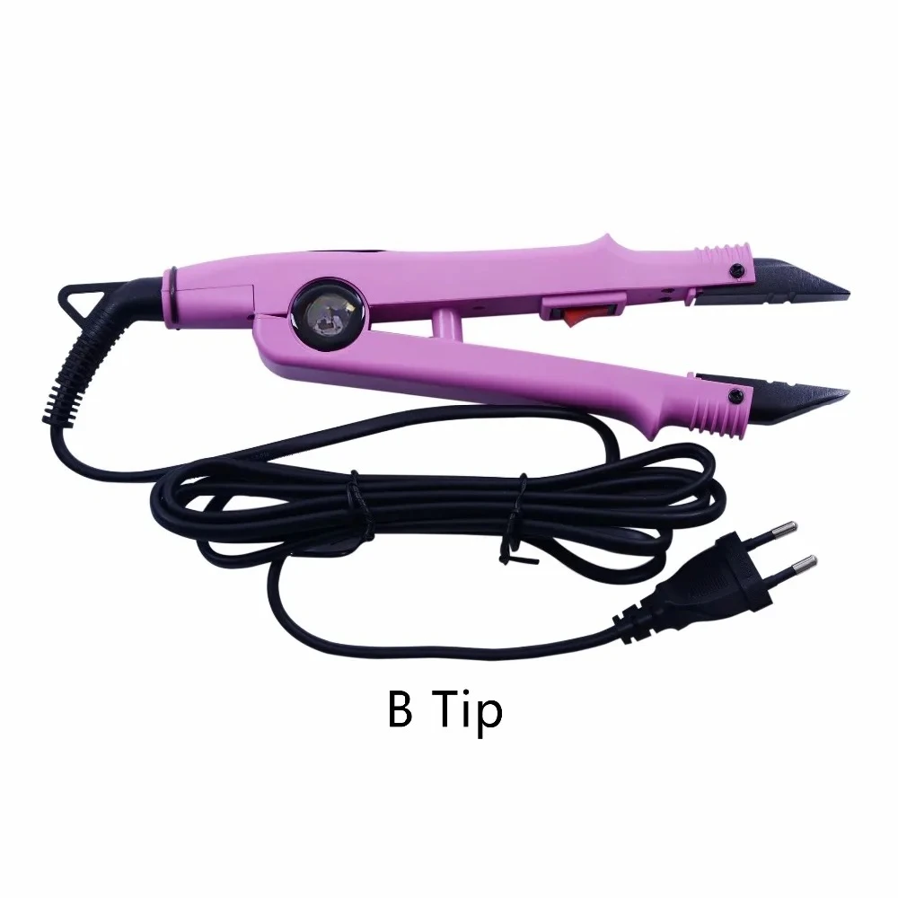 1Pc JR-611 A/B/C Punta Professionale Estensione Dei Capelli Fusione di Ferro Connettore di Calore Bacchetta di Ferro Strumento di Fusione Strumenti di Estensione Dei Capelli