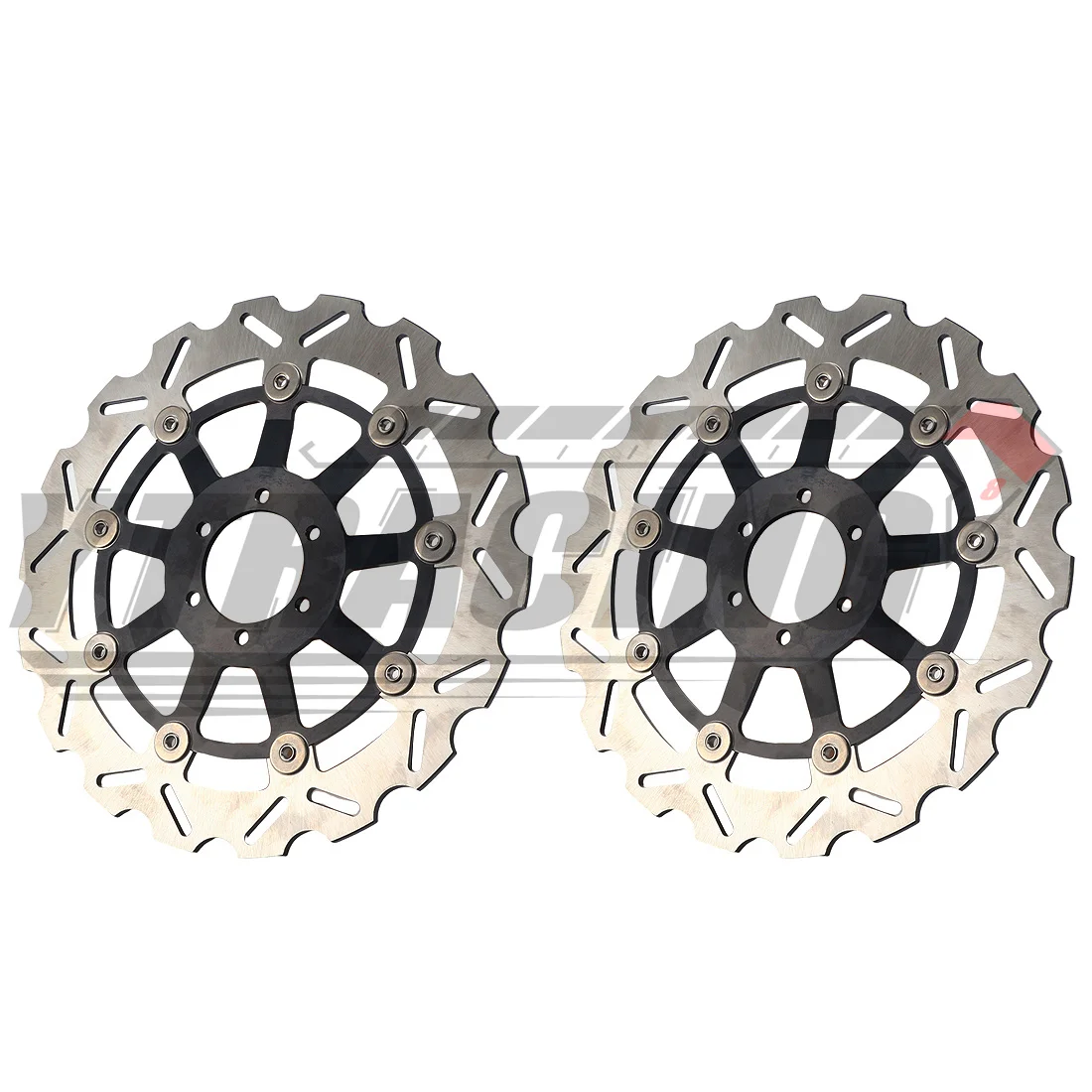 Front Wheel Brake Rotors For DUCATI GT TOURING 1000CC PAUL SMART SPORT SS SUPERSPORT ST3 S ABS 1000 MONSTER 1100 1078CC