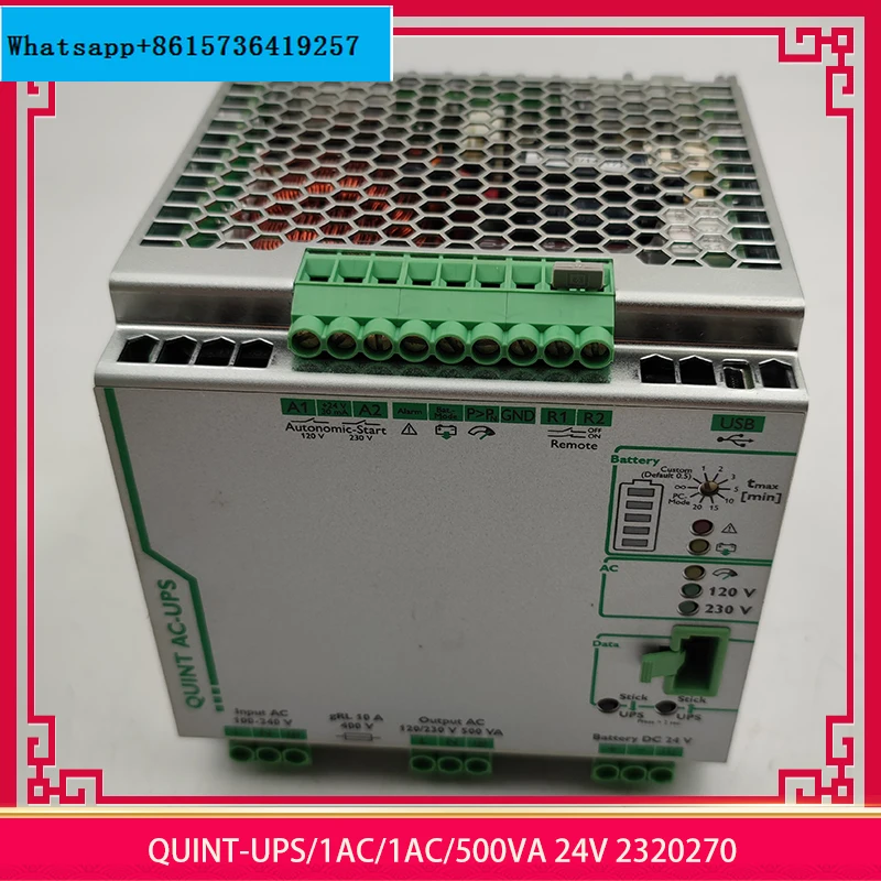 

For Phoenix QUINT-UPS/1AC/1AC/500VA 24V 2320270 Uninterruptible Power Supply High Quality Fully Tested Fast Ship