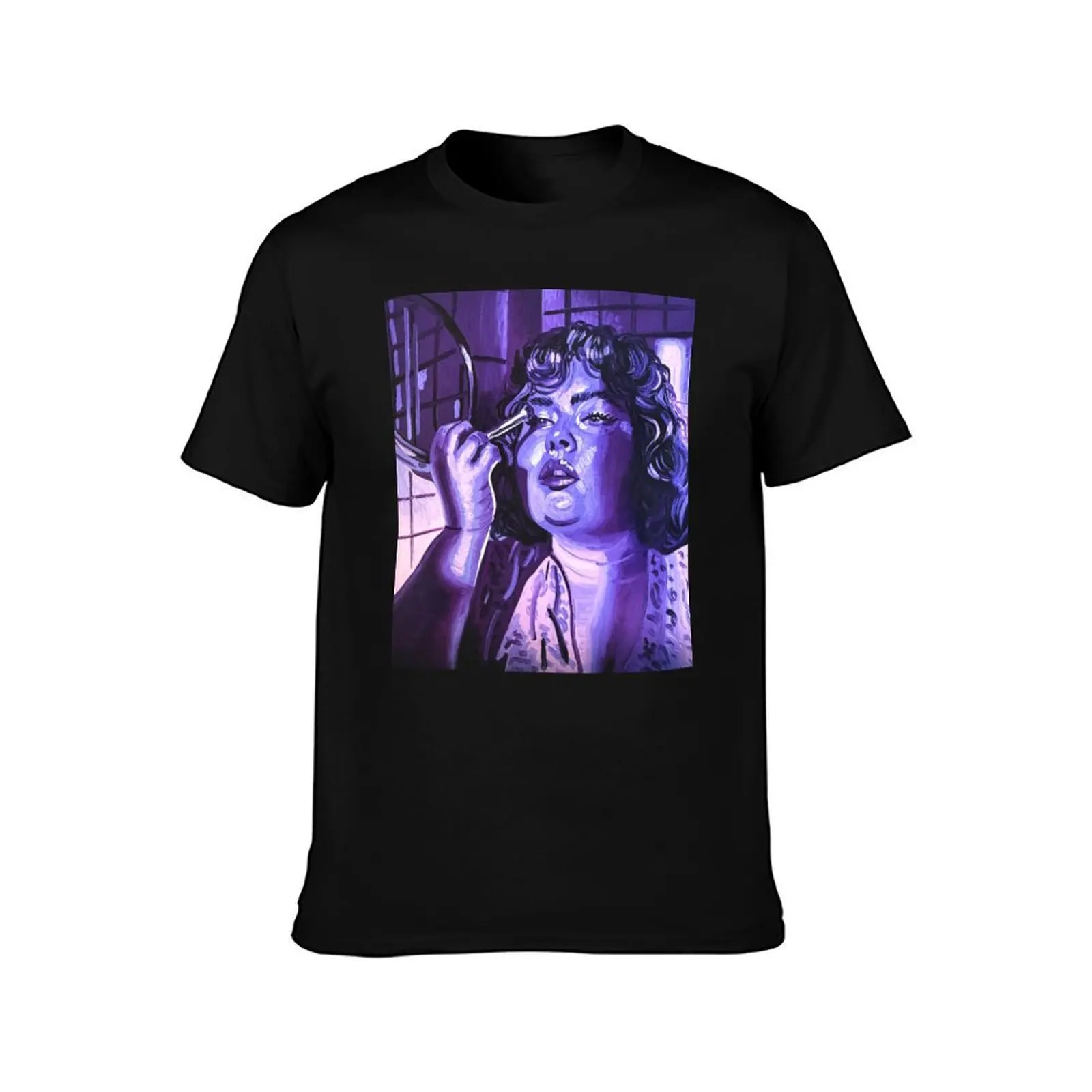 Unlearning – Emotional Feminine Oil Painting About Body Image and Self-Worth T-Shirt High Quality Durable T-Shirt