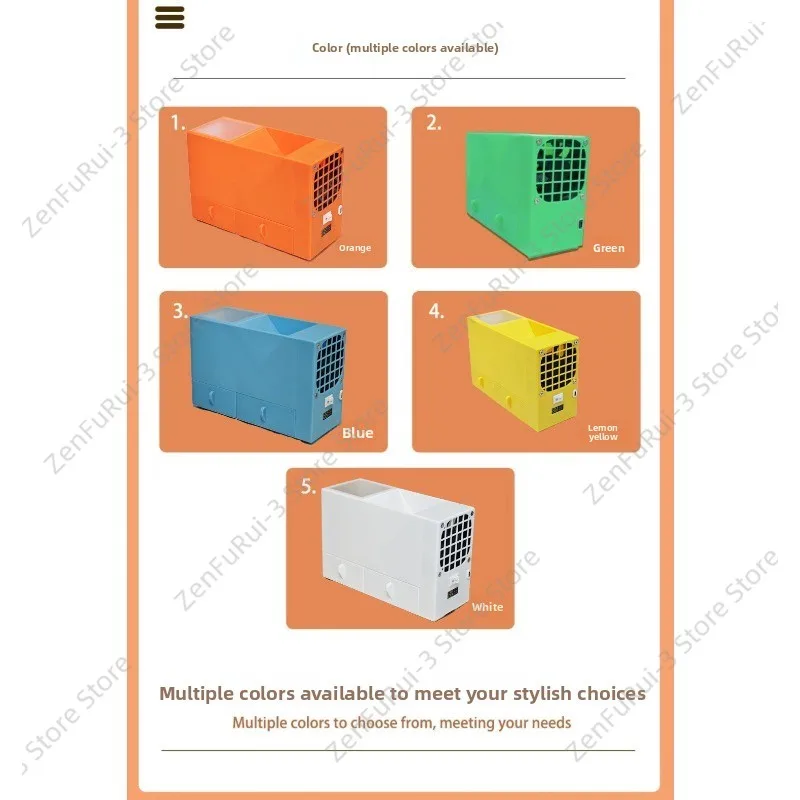 Luxury Bird Seed Husking Blower, Parrot Feed Separator for Shell Removing, Efficient Screening Without Grain Leakage