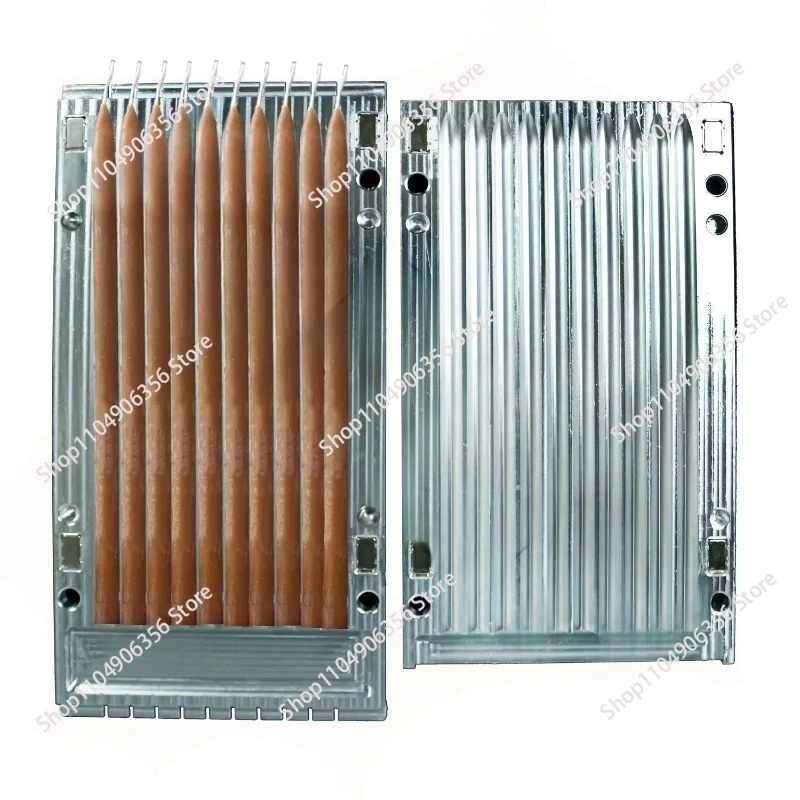 

Популярная алюминиевая форма для свечей в форме карандаша, набор для изготовления свечей своими руками на день рождения, длинная форма для свечей с заостренной круглой головкой