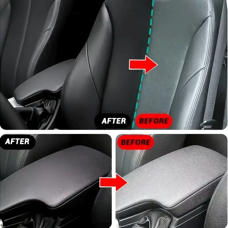 Car Plastic Polish Wax, Plastic Renewal Cream,Can Repair Car Interiors,Tires,and Exterior Plastic Parts Renovation,Repair Effect - view 4